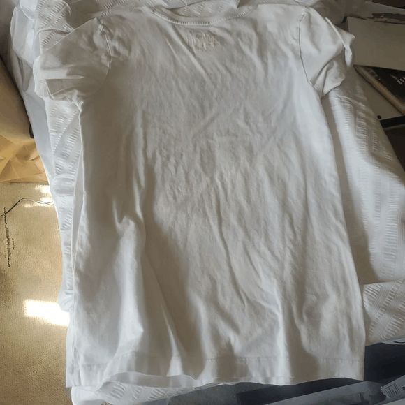 NEW Women's Large UNDER ARMOUR 'Support the Troops' Tee/Top White 1236661-100 - Picture 2 of 4